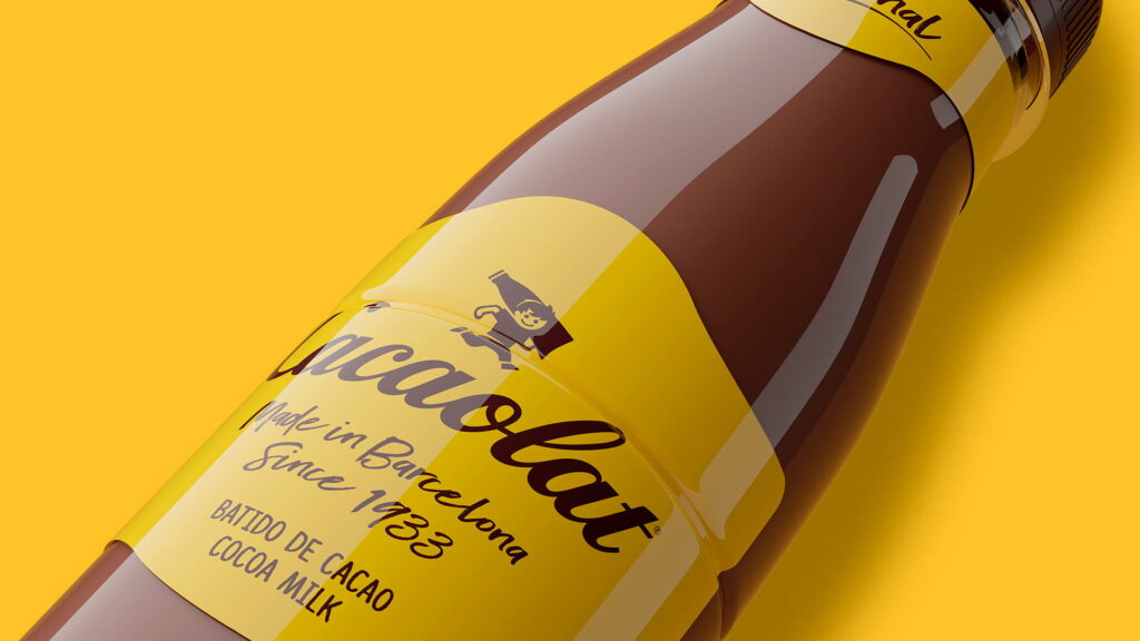 Render botella Cacaolat 275ml