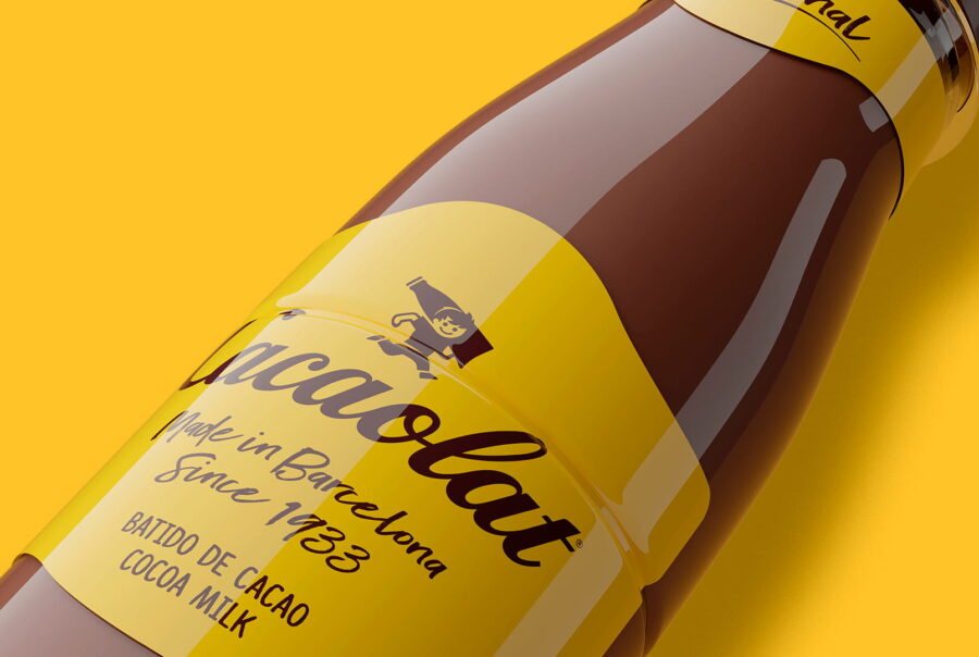 Render botella Cacaolat 275ml